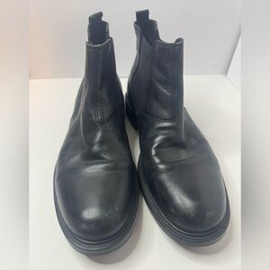 Aldo Black Leather Men's Chelsea Boots Size EU43/10
